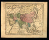 Asia Ottoman Empire Russia China Japan Mughals Japan Korea India 1819 Morse map