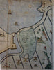 Zwartsluis Netherlands Holland Nederland 1673 Priorato engraved city plan