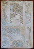 Southeast England Ports Plymouth Southampton Exmouth c. 1855-60 Fullarton map