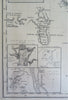 Egypt & Arabia Petra Sinai Peninsula Nile River Red Sea Cairo 1853 Hall map