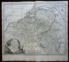 Belgium Low Countries Austrian Netherlands 1760 Bowen decorative map