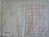 Texas State Map Houston Dallas El Paso Corpus Christi 1891 Cram 2 sheet map