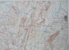 Pittsfield Great Barrington Richmond 1900 topo chart railroads Shaker village