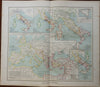 Roman Empire Italy Britain Gaul Egypt Anatolia 1848 Mahlmann historical map