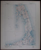 Cape Cod Wellfleet Dennis Orleans Eastham Massachusetts 1890 old US coastal map