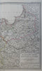 Prussia & Posen Kingdom of Prussia Berlin Brandenburg 1875 Vogel detailed map