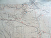 Denver Mountain Parks Colorado Rocky Mountains 1948 large topographical chart