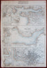 Ports Harbors SW England Wales Milford Bristol c.1860 Fullarton detailed map