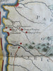 Macedonia & Thessaly Liberator's Civil War Roman Empire Augustus 1783 Bell map