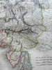 Holy Roman Empire Hapsburg Austria Carinthia Tyrol Istria 1801 Cary folio map