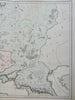 Ancient Sarmatia Eastern Europe Russia Crimea Ukraine 1855 Philip folio map