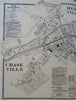 Webster Merino Village Chase Village Massachusetts 1870 F.W. Beers city plan