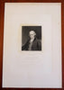 James Watt Scottish Inventor c. 1850's fine India Proof engraved portrait