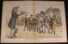 Highway Robbery Free Coinage Silver Argument 1896 antique color lithograph print