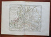 Russian Empire Finland Baltic States c1795-1806 Vaugondy Delamarche engraved map