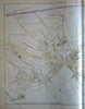Brookline Beacon st. Norfolk County Massachusetts 1888 large detailed map