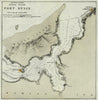 Philippine Islands Port Busin Burias island 1902 detailed nautical chart map