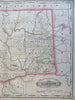 Washington Seattle Olympia Walla Walla 1887-90 Cram scarce large detailed map