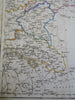 Kingdom of Prussia Germany Poland Silesia Berlin 1834 Streit two sheet map