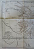 Bukhara & Environs Samarkand Uzbekistan 1899 Johnston scarce detailed map