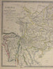 China Myanmar Laos Yunnan Hainan Korea Burma c.1834 SDUK detailed Walker map
