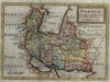 Persia 1712 Iran Caspian Sea Unknown coast charming map lovely hand color