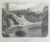 Sutherland Falls Rutland Vermont 1864 Walling scarce lithographed print