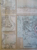 Southwest U.K. Coastal Tows Cardiff Bristol Swansea c. 1855-60 Fullarton map