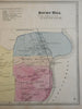 Rocky Hill Connecticut Griswoldville 1869 Baker & Tilden detailed city plan