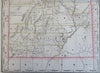 Utah state Salt Lake City Provo Ogden 1887-90 Cram scarce large detailed map