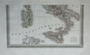 Italian States Lombardy Tuscany Naples Papal States 1824 Vivien two sheet map