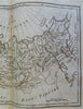 Russian Empire St. Petersburg Moscow Siberia Kamchatka c. 1790's Cary map