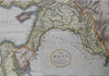 Ancient Middle East Egypt Holy Land Syria Babylon 1808 Rivington historical map