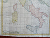 Italian Peninsula Piedmont Tuscany Papal States Venice Naples 1799 Ogilvy map