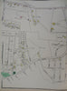 Watertown Middlesex Mass. 1889 Walker detailed city plan map