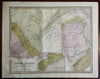 Lower Canada & New Brunswick Montreal Three Rivers Quebec 1838 Boynton map