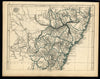 Australia New South Wales Sydney Port Jackson inset 1852 Lowry old map 3 sheets