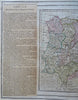 Spain & Portugal 1766 Brion & Desnos decorative historical map