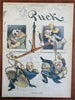 Puck Political Cartoons Keppler Art 1882-1903 Corruption Lot x 10 color prints