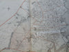 Lynn Massachusetts City Plan Walden Pond Cemeteries Gas Works 1891 Walker map