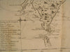 Cooks First Voyage Tierra del Fuego South America 1794 antique engraved map