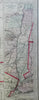 New York State Hudson Valley Niagara Falls 1876 O.W. Gray fine large map