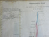 Mountain Heights Comparisons Everest Ararat Mountain Climbing 1846 scarce chart