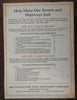 Cartoon Safety Sheet Music 1934 Once Upon a Time Met Life Driving Safe