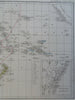 Oceania Australia New Zealand Indonesia Polynesia Hawaii 1846 Dussieux map