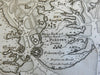 Isle of Portsea England British Isles Portsmouth 1760 Bellin map