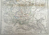 Russian Empire & Poland Finland Ukraine Crimea c. 1844 A. Baedeker scarce map