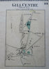 Greenfield Gill Factory Village Massachusetts 1871 Beers large detail city plan