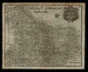 Netherlands Nederland Low Countries Belgium Flanders Holland 1694 Mosting map