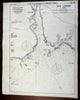 New London Connecticut Groton 1901 Eldridge detailed coastal nautical survey